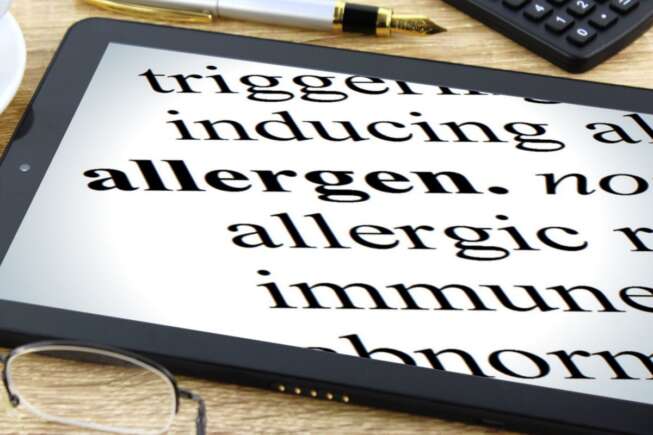 allergen tablet image allergic