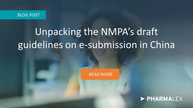 NMPA’s e-submission in China
