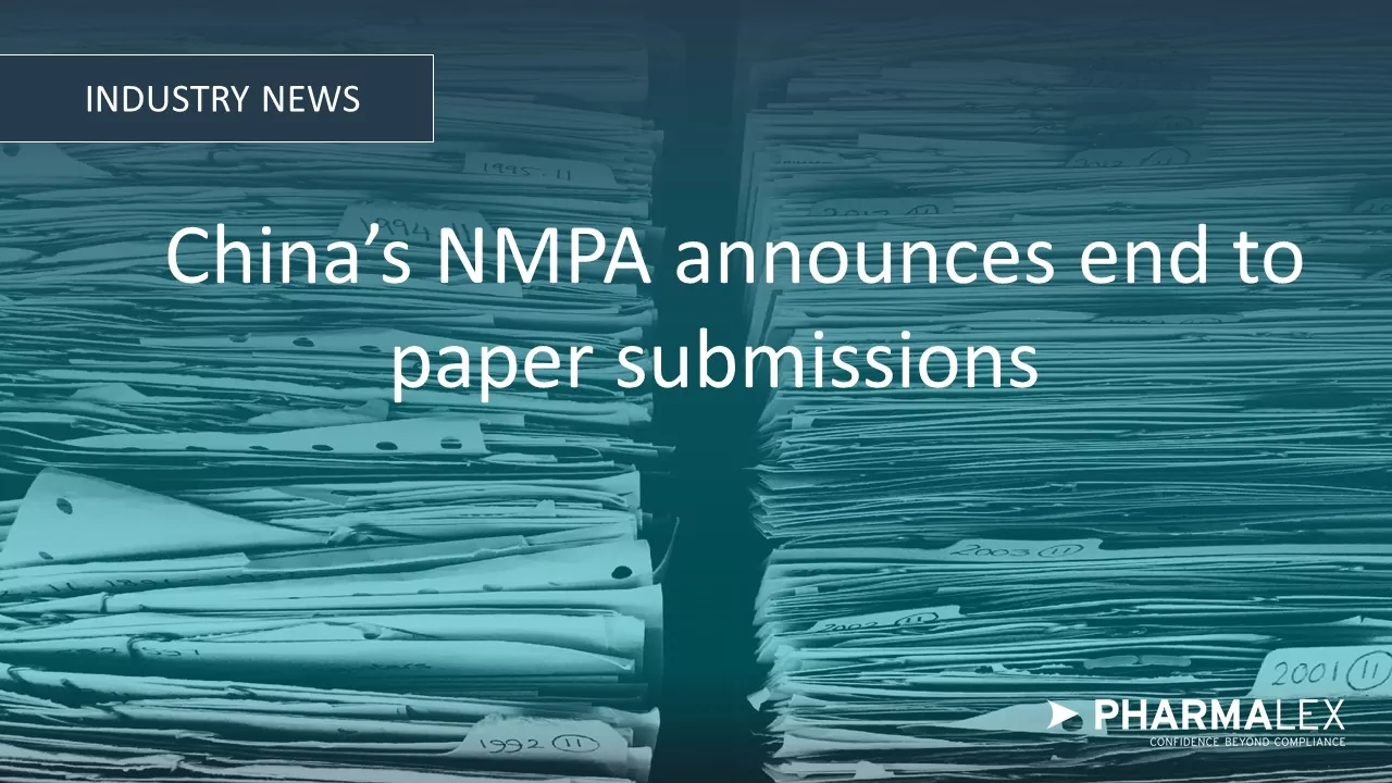 NMPA electronic submissions China