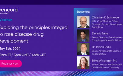 Webinar Exploring the principles integral to rare disease drug development